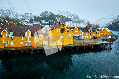 Image of Nusfjord fishing village in Norway