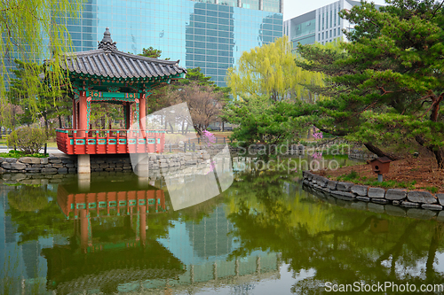 Image of Yeouido Park in Seoul, Korea