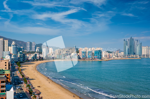 Image of Gwangalli Beach in Busan, South Korea