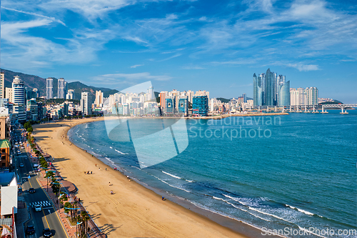 Image of Gwangalli Beach in Busan, South Korea