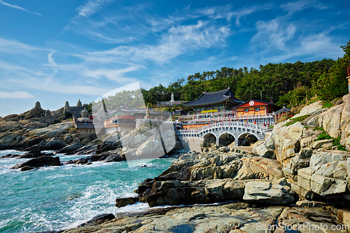 Image of Haedong Yonggungsa Temple. Busan, South Korea