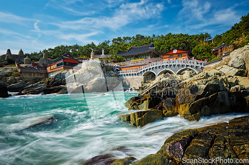 Image of Haedong Yonggungsa Temple. Busan, South Korea