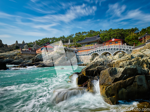 Image of Haedong Yonggungsa Temple. Busan, South Korea