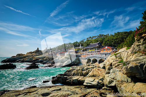 Image of Haedong Yonggungsa Temple. Busan, South Korea