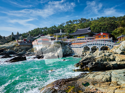 Image of Haedong Yonggungsa Temple. Busan, South Korea