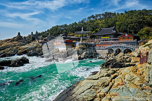 Image of Haedong Yonggungsa Temple. Busan, South Korea