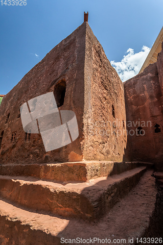 Image of Debre Sina-Mikael Orthodox monolith Lalibela, Ethiopia