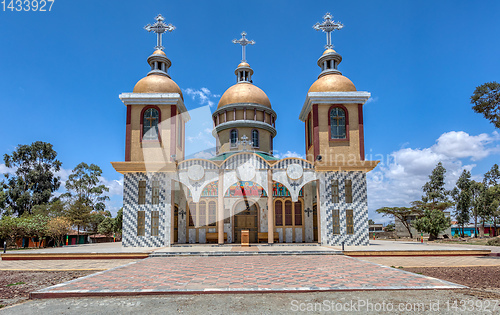 Image of St. Gebriel orthodox church, Asasa, Ethiopia