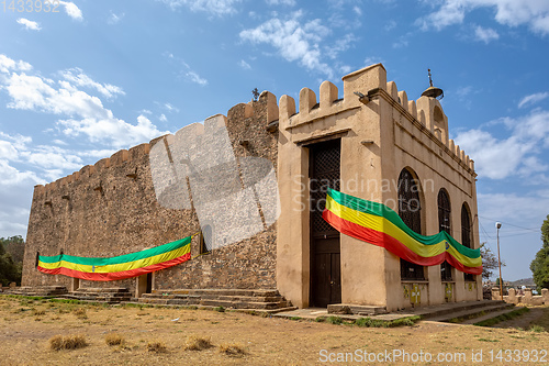 Image of old Church of Our Lady of Zion, Axum, Ethiopia