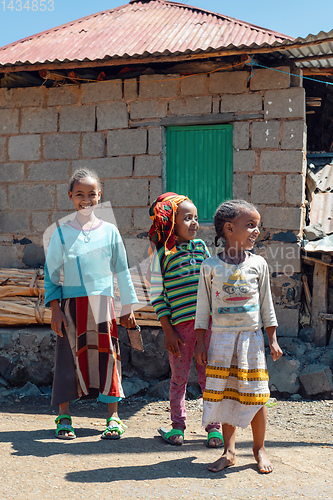 Image of Group of Ethiopian children