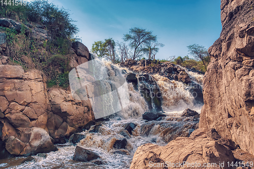 Image of waterfall in Awash National Park, Ethiopia