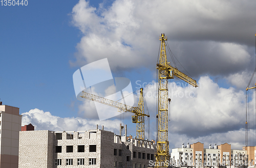 Image of Construction industry crane