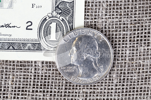 Image of Flax dollar coin