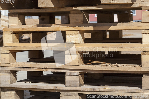 Image of wooden corrugation for building materials