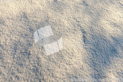 Image of Snow drifts in winter