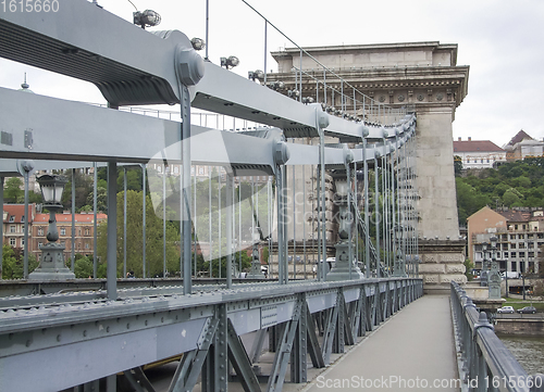 Image of Chain Bridge in Budapest