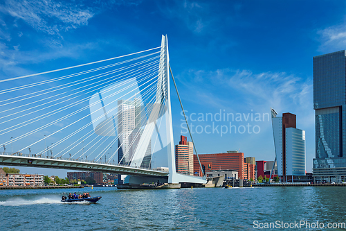 Image of Rotterdam cityscape. Netherlands