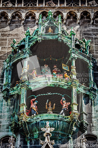 Image of Animated figurines of Rathaus-Glockenspiel