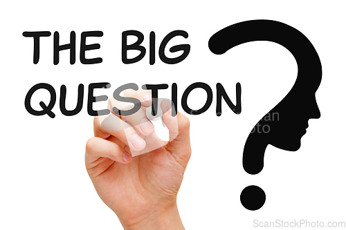 Image of The Big Question Philosophy Concept