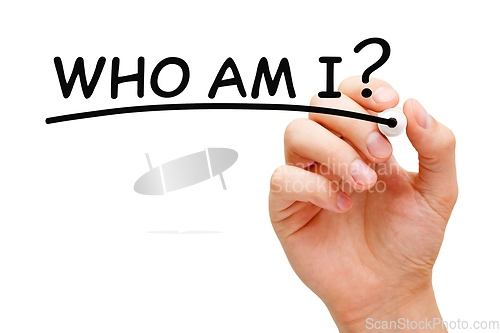 Image of Who Am I Personal Identity Question Concept