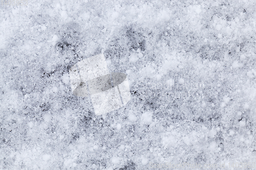 Image of snow-covered surface