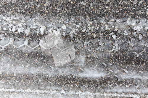 Image of Road under the snow