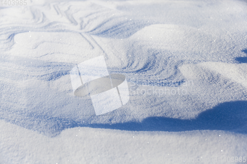 Image of Deep snow drifts