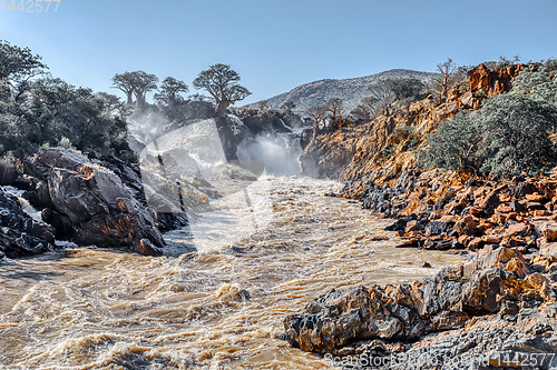 Image of Epupa Falls on the Kunene River in Namibia