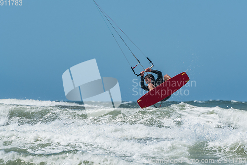 Image of Kite Surfer on a sunny day