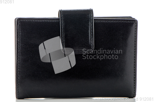 Image of Black Leather Purse 