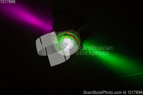 Image of Colorful disco ball