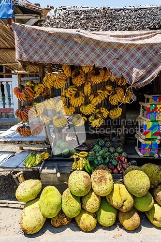 Image of fruit on the street marketplace, Madagascar