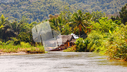 Image of Madagascar traditional wilderness landscape