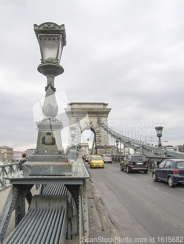 Image of Chain Bridge in Budapest