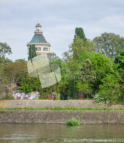 Image of water tower in Budapest