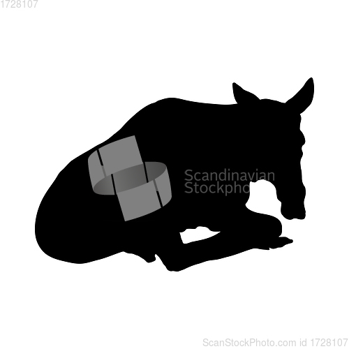 Image of Donkey Silhouette