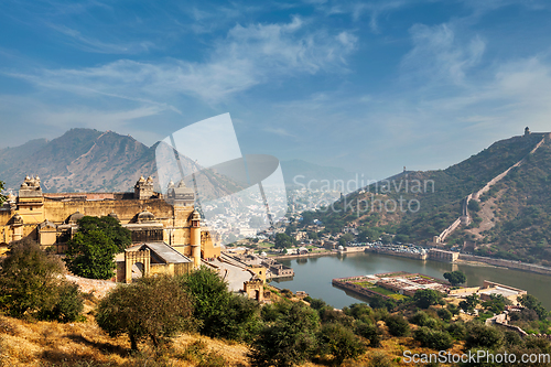 Image of Amer aka Amber fort, Rajasthan, India