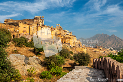 Image of Amer aka Amber fort, Rajasthan, India