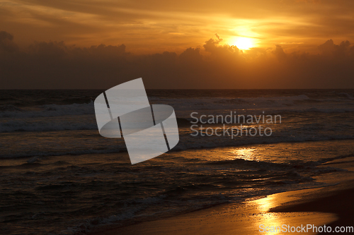 Image of Ocean sunset