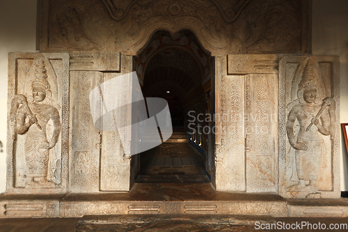 Image of Entrance of Temple of the Tooth. Sri Lanka