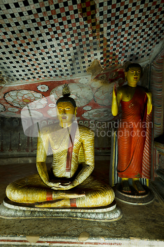 Image of Ancient Buddha images