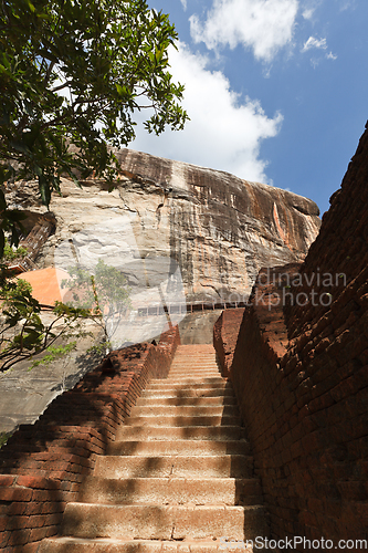 Image of Stairs at Sigiriya