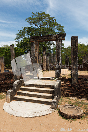 Image of Ruins. Ancient city of Polonnaruwa. Sri Lanka