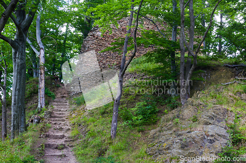 Image of Ruins in Waldenburg Mountains, Poland