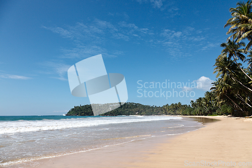 Image of Idyllic beach. Sri Lanka