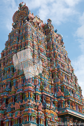 Image of Hindu temple tower