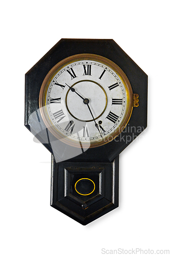 Image of Wall clock isolkated