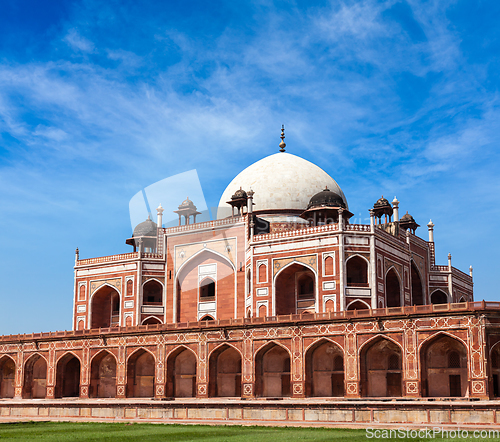 Image of Humayun's Tomb. Delhi, India