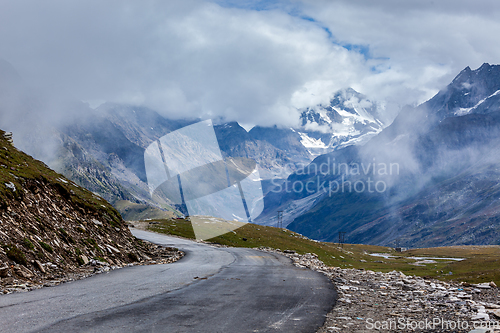 Image of Road in Himalayas