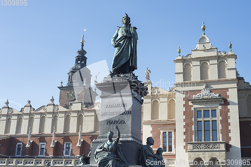 Image of Monument of Adam Mickiewicz, Krakow